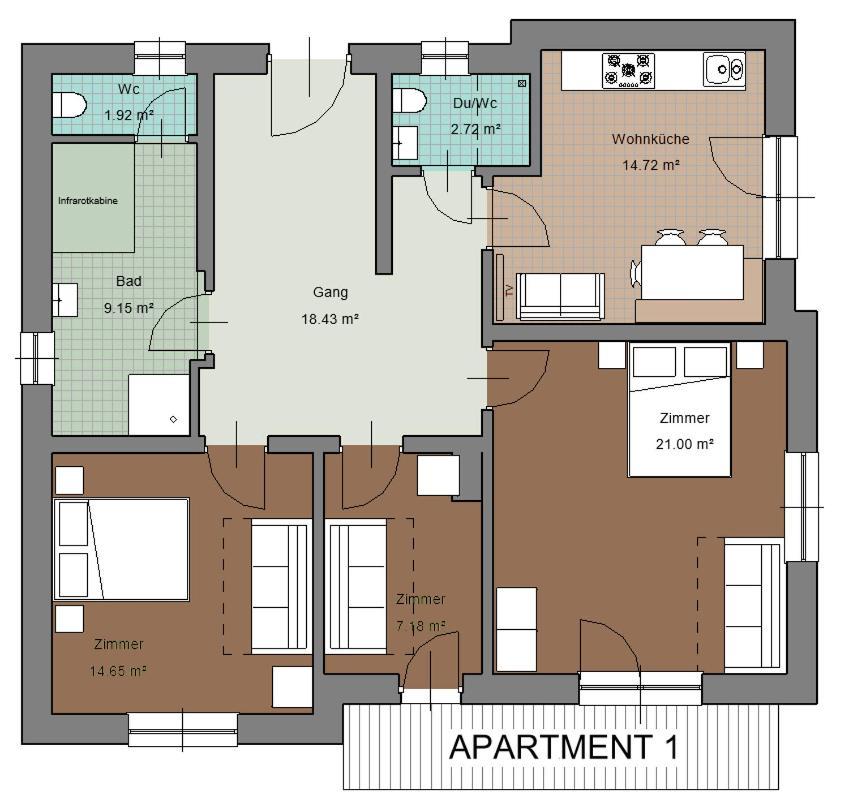 Apartments Renata Gries 201 See Bagian luar foto