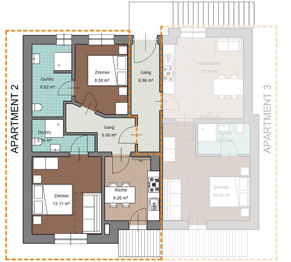 Apartments Renata Gries 201 See Bagian luar foto